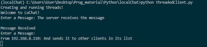 Threaded client!